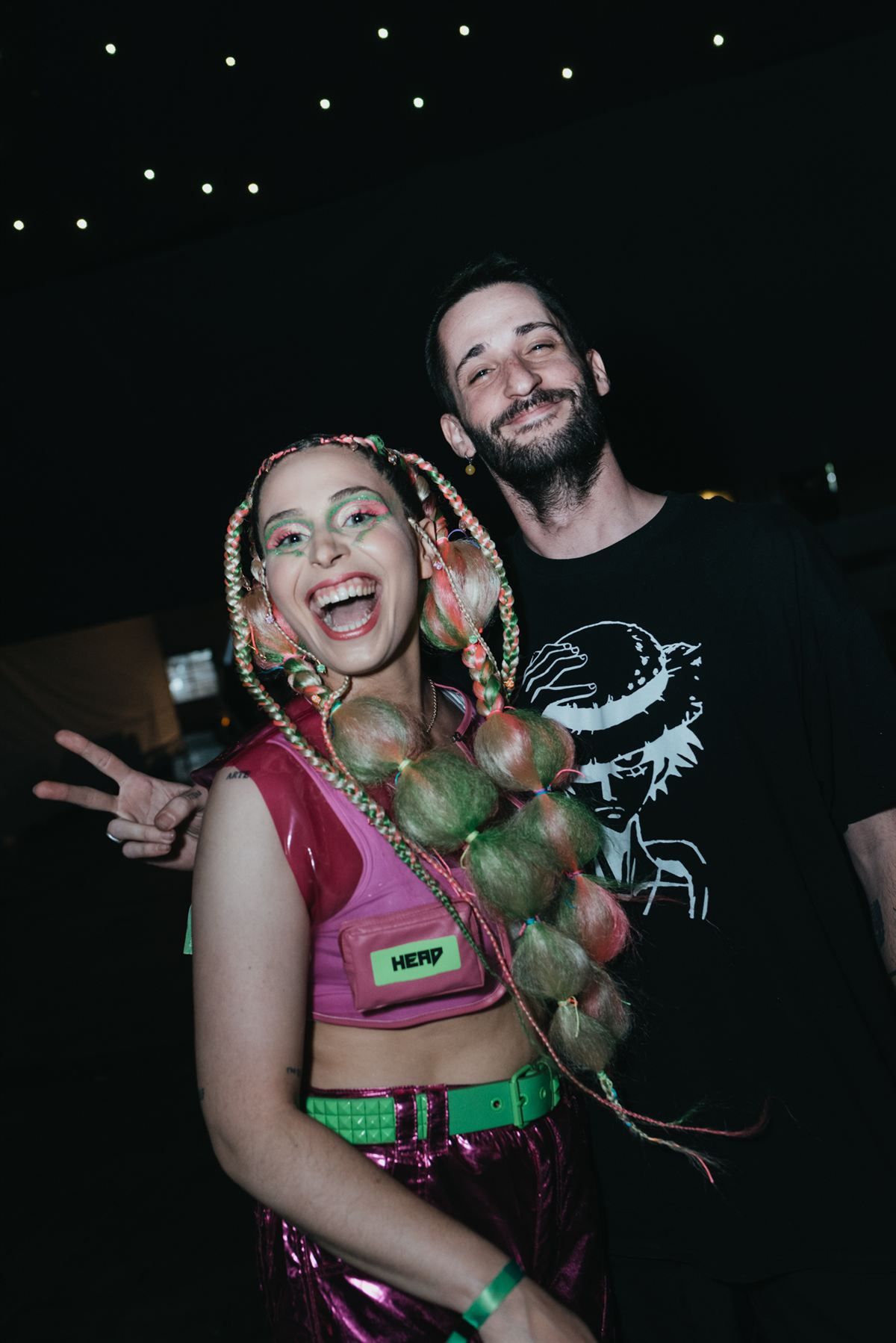 Forero posando con fan